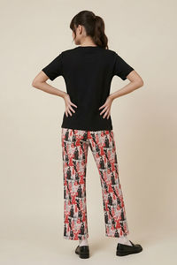 Zivame Devil Wears Prada Knit Cotton Loungewear Set - Tap Shoe — thumbnail 4